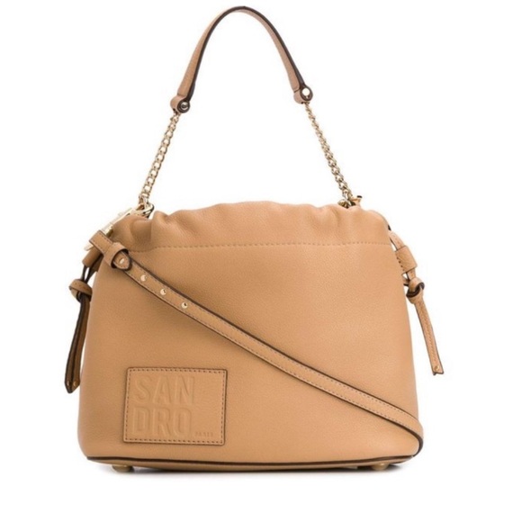 Sandro Tan Shoulder Bag - Picture 1 of 14